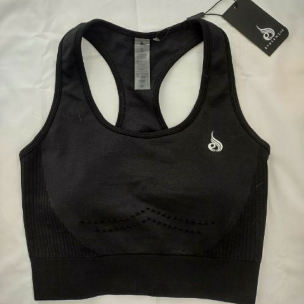 Ryderwear Black Sports Bra